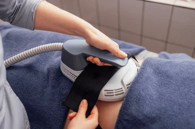 woman getting treatment on buttocks 260nw 2380103493